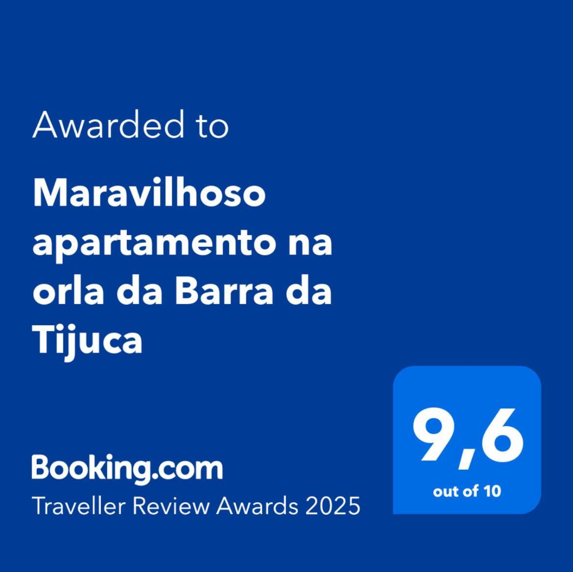 Apartamento Maravilhoso Na Orla Da Barra Da Tijuca Río de Janeiro